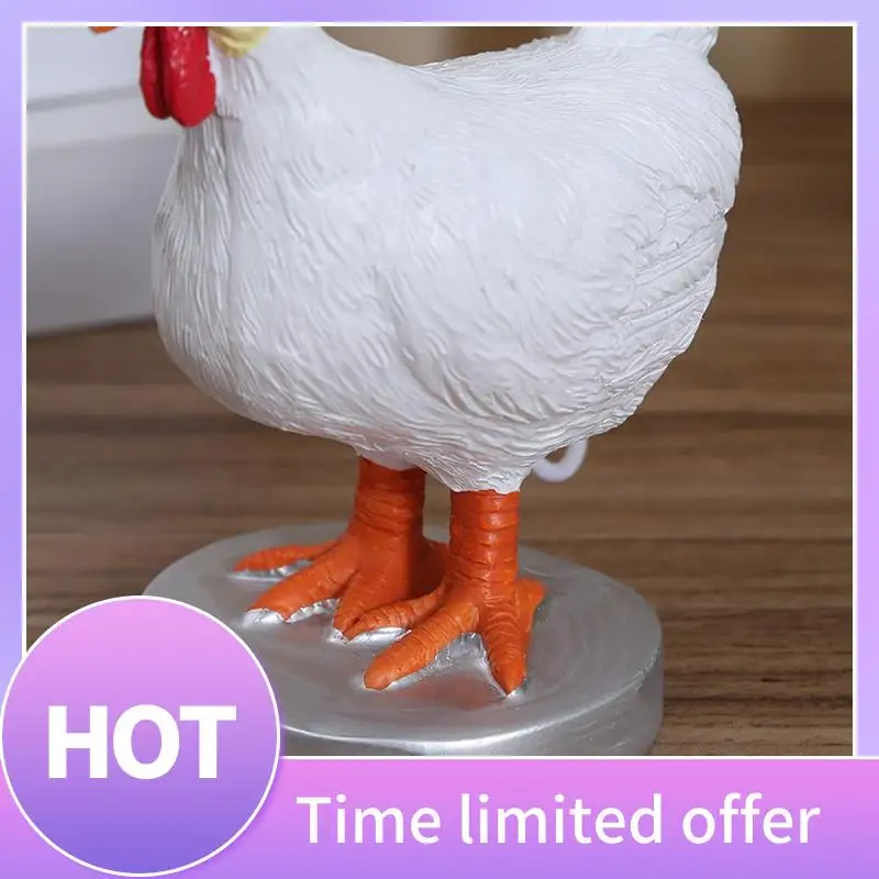 

B69C Ночник с имитацией животных, настольная лампа, забавное пасхальное украшение для дома, вечерние карнавальные украшения с курицей