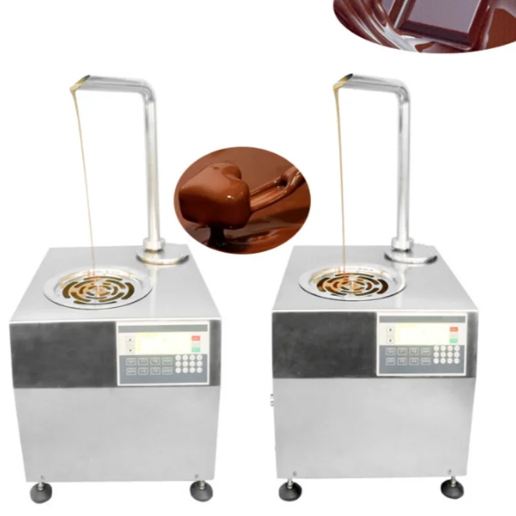 Easy to operate chocolate making machine cocoa bean chocolate tempering melting machine