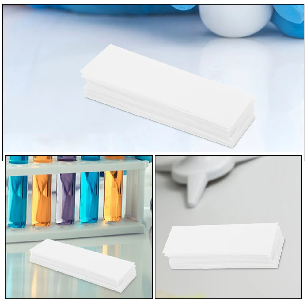 200 Pcs Absorbent Paper Rectangular Pigment Removal Chromatography Strips Experiment