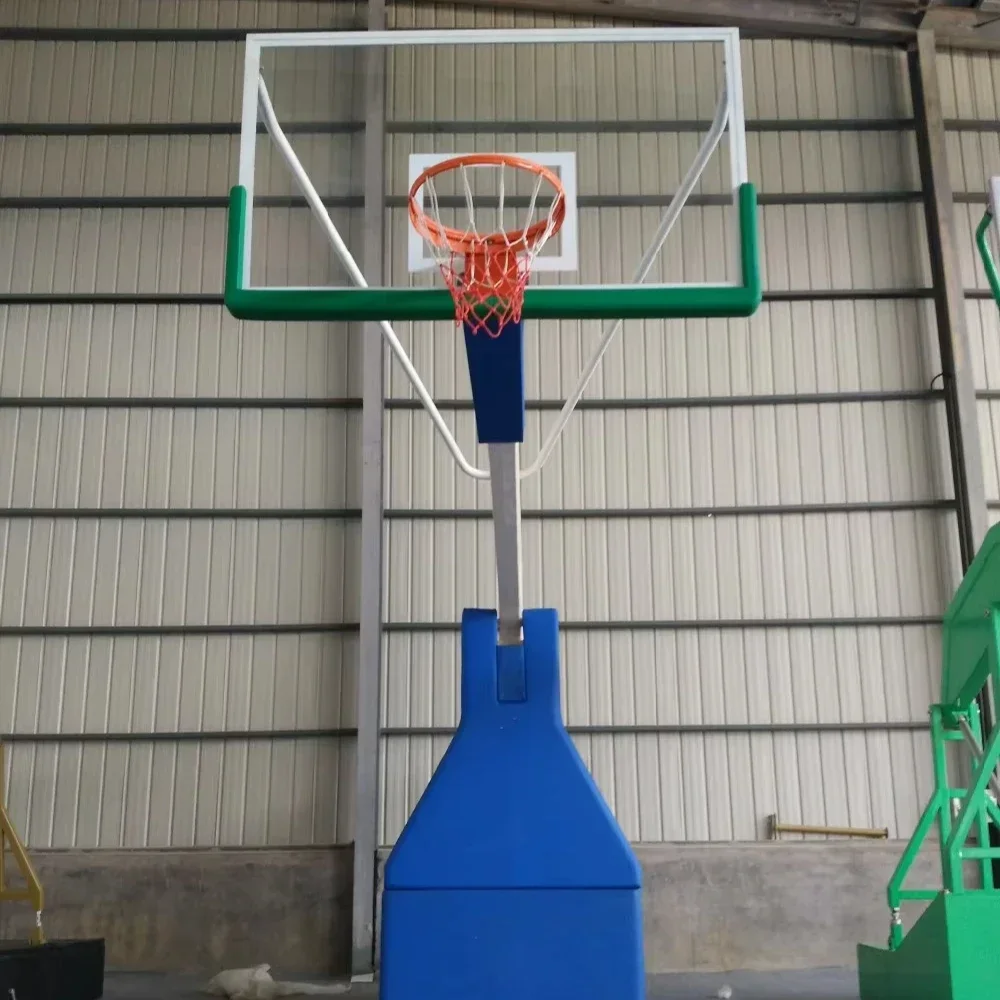 2026 Professional Height Adjustable Basketball Hoop Stand Indoor Outdoor Portable Standard Basketball Stand for Basketball Shoes