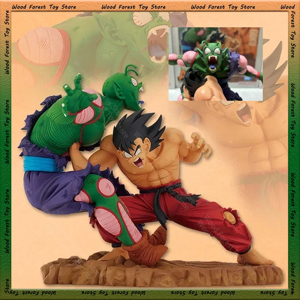 Dragon Ball Z Anime Figure Gk Son Goku Vs Piccolo Action Figure Dragon History Revible Moment Figurine Pvc Statue Toys Gift