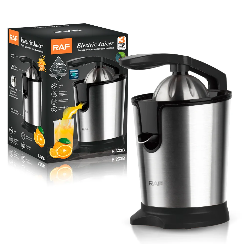 2026-hot sell Freshly Squeezed Electric Orange Juice Machine Automatic Freshly Squeezed Pure Fruit Orange Juice Machine Separato
