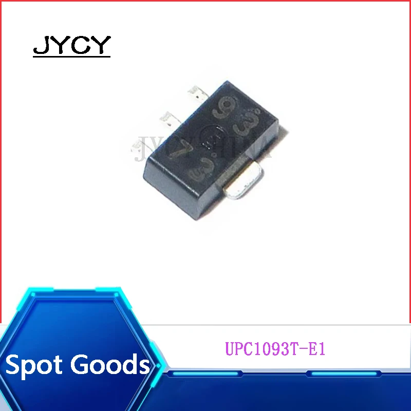 3PCS UPC1093T-E1 NEW  UPC1093T UPC1093T-E1-AZ Adjustable Precision Parallel Regulator IC SOT-89 Marking 93