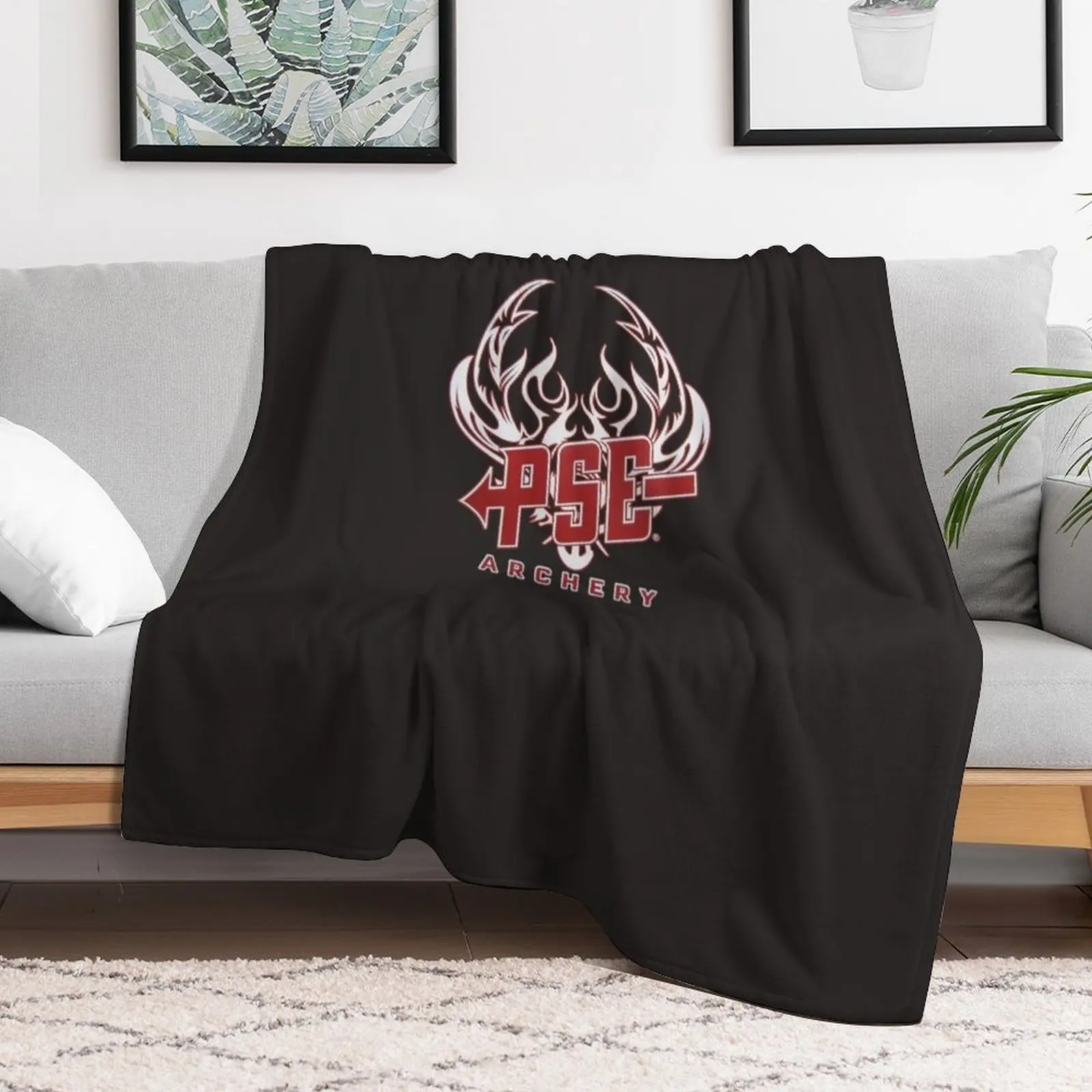 PSE Archery Red White Custom Logo Arrow Classic T-Shirt Throw Blanket Loose Heavy Giant Sofa decorative Blankets