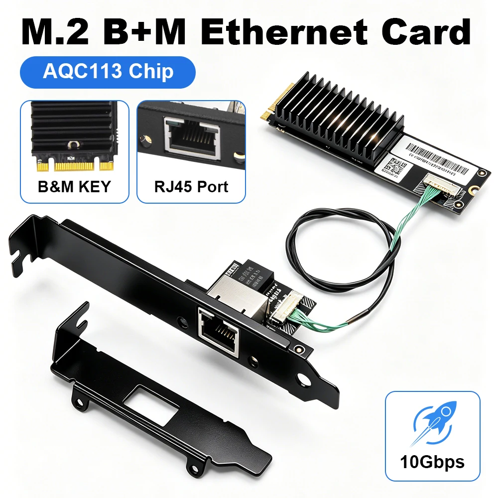 scheda-lan-m2-b-m-aqc113-da-10-gbps-adattatore-controller-ethernet-rj45-da-10000-mbps-per-pc-compatibile-con-windows-10-11-server