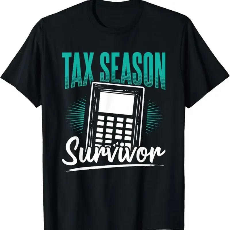 Tax Season Survivor Accounting Office Accountant T Shirt