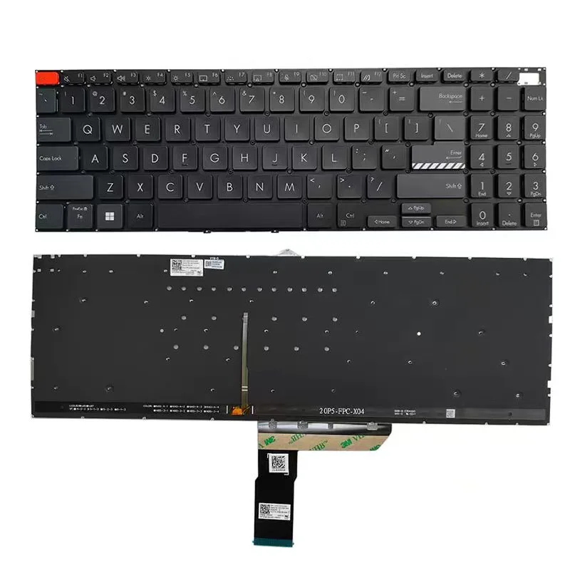 US Layout Keybaord For Asus M3500 M7600 M6500 K6500 K3500 N7600 M7600Q K6500Z K3500P M6500R/Q X3500PH M3500Q N7600Z