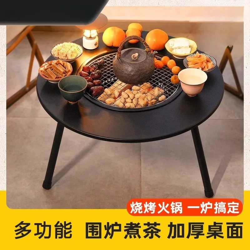 

Grill Set BBQ Charcoal Stove Grill Outdoor Camping Grill