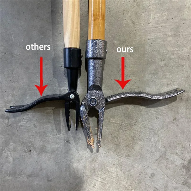 

A84X-аксессуар для удаления прополки, инструмент для удаления сорняков с винтовыми отверстиями, портативная сменная головка для прополки, садоводство