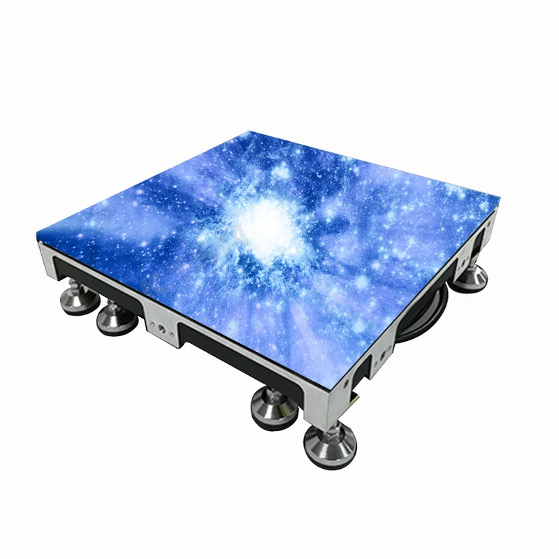 Indoor P3.91MM Interactive Digital Tile Wall LED Display Gaming Video Stage Dance Floor Stand Touch Screen Display