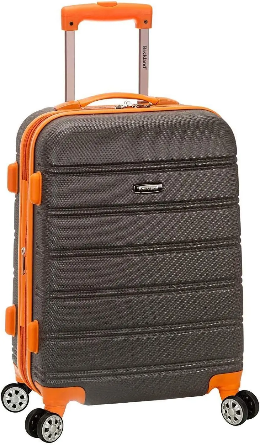 

Expandable Hardside Spinner Wheel Carry-On Luggage, Charcoal, 20-Inch - Durable & Lightweight for Easy Travel