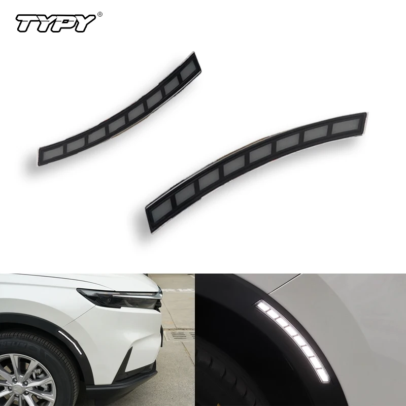 

TYPY 2PCS LED Daytime Running Light For Honda CR-V CRV 2023 2024 Dynamic Turn Signal Waterproof Car 12V LED DRL Lamp