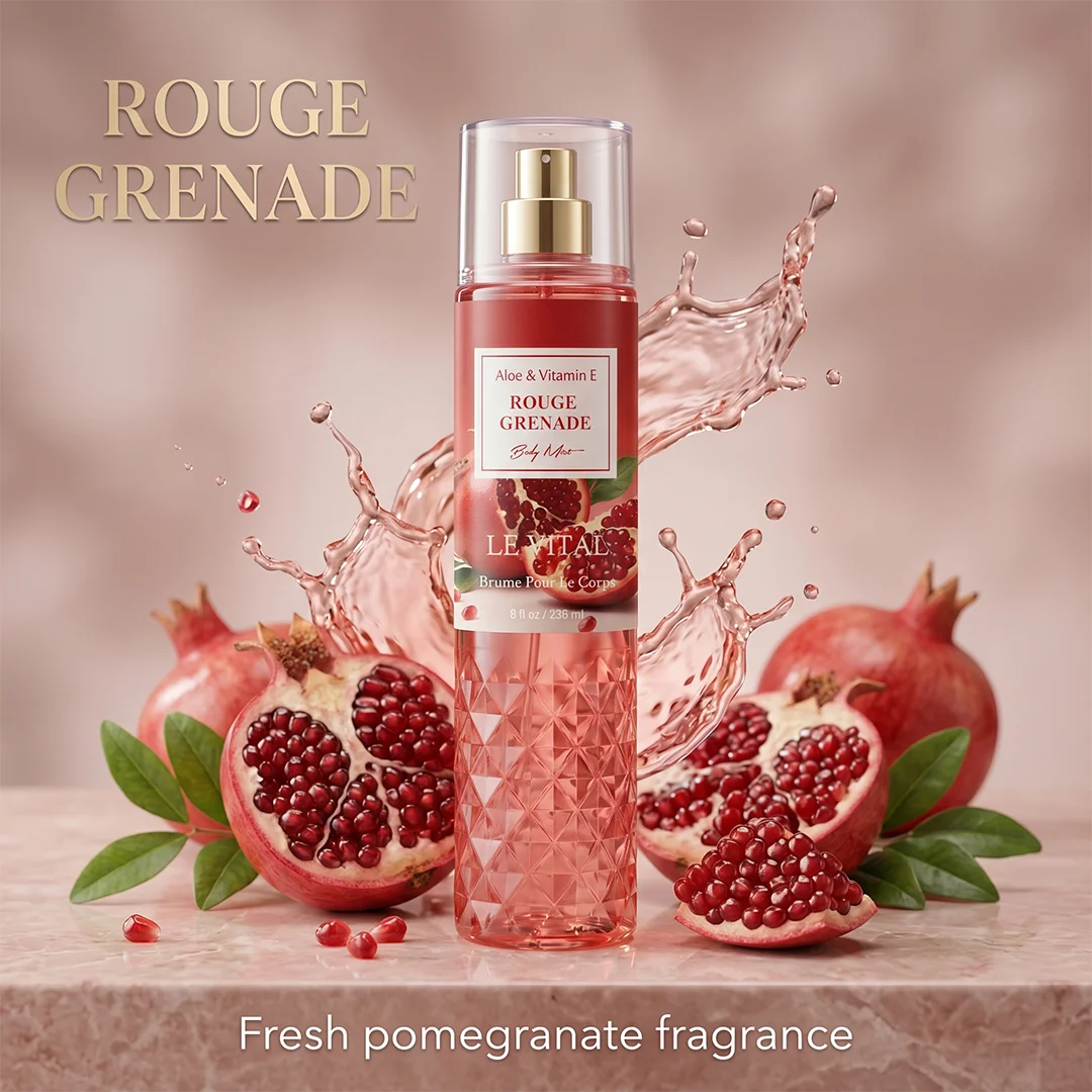 Perfume Fragrance Families - Frisse geur van granaatappelbloesem. Bruiloftcadeaus! De
