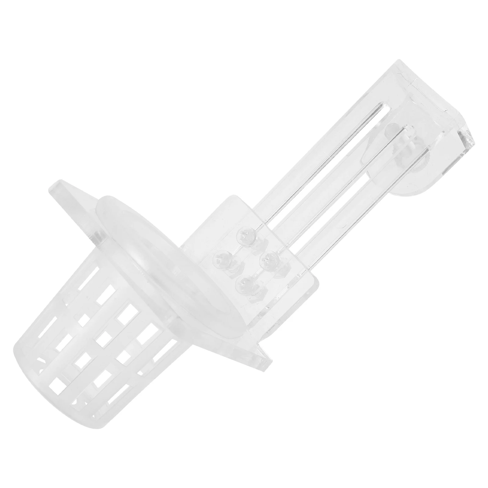 

Acrylic Hydroponics Plant Pot Small Hanging Aquarium Plant Holder Stable Material Long Lasting Ventilation Root Design Aquatic