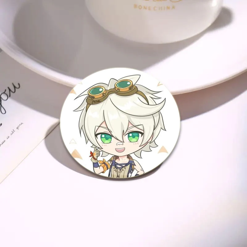 Bennett Badges Anime Genshin Impact Handmade Brooches Game Character Lapel Pin Creative Cartoon Figure Badge Accessorie Gift