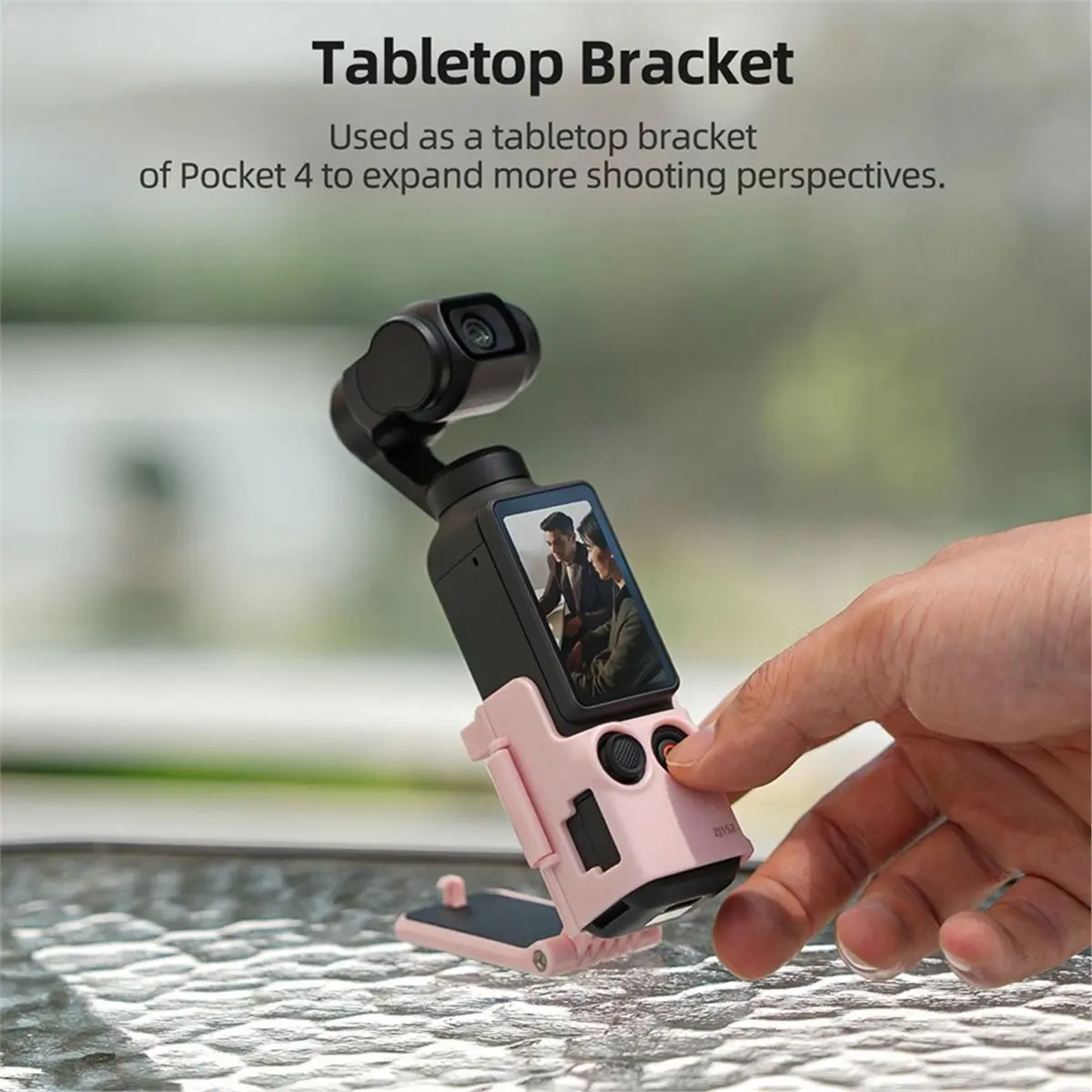 fine Magnetic Mount for DJI Pocket 4 Clip Holder Mount Cycling/V-Log/Tabletop for DJI Pocket 4 Camera Gimbal Accessories A