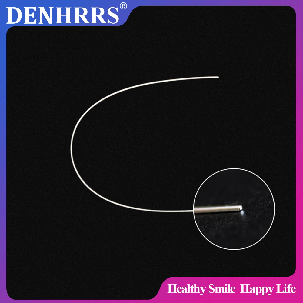 2Packs Dental Orthodontic TMA Ti-Mo Ovoid Wire (1Pack Upper+1Pack Lower)