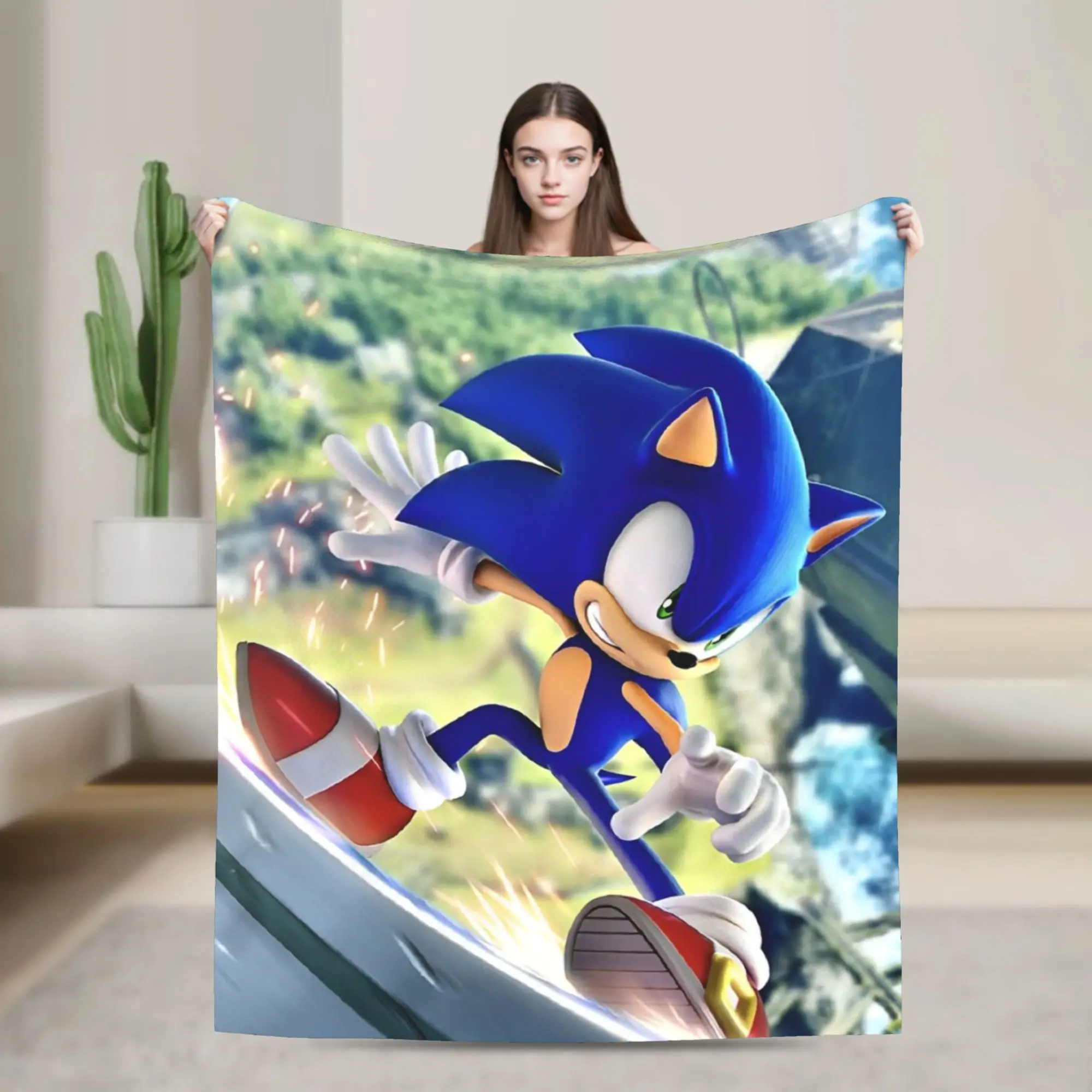 Sonices Movie Throw Blanket for Couch Video Game Soft Cozy Plush Blanket 50x60 Inches Multiple Sizes Bedspreads for All Seasons