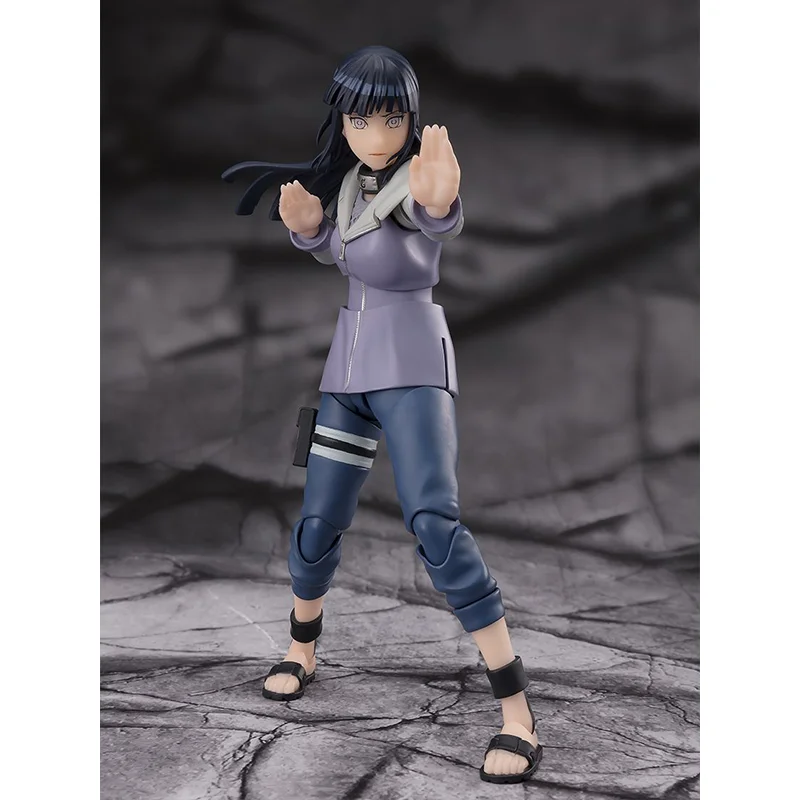 Original Bandai S.H.Figuarts SHF Hinata Hyuga Virtuous Byakugan In Stock Anime Action Collection Figures Model Toys