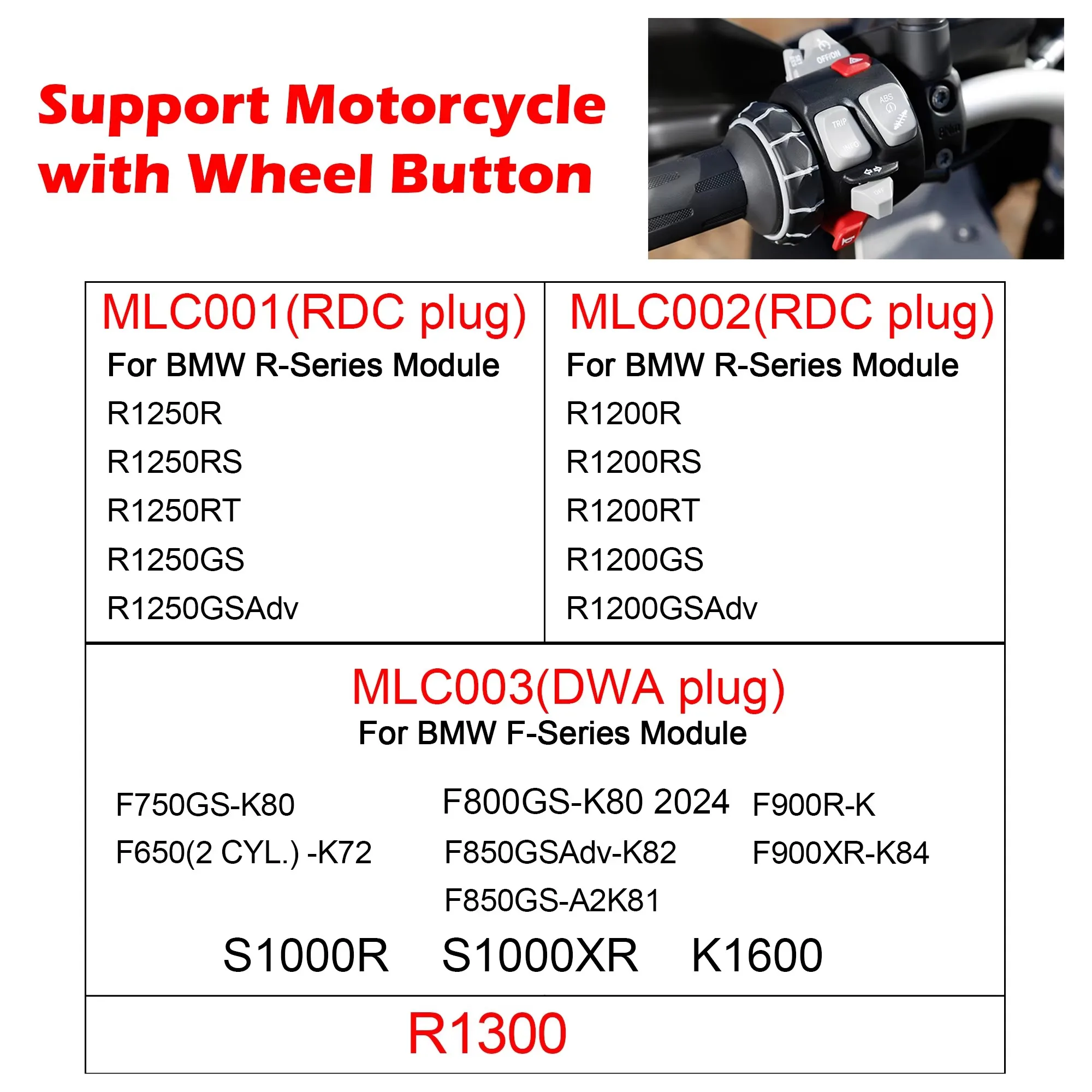 WOYO Motorcycle LED Controller for BMW GS Motorcycle Headlight CAN Bus Electrical System Controller Spotlight Assemble