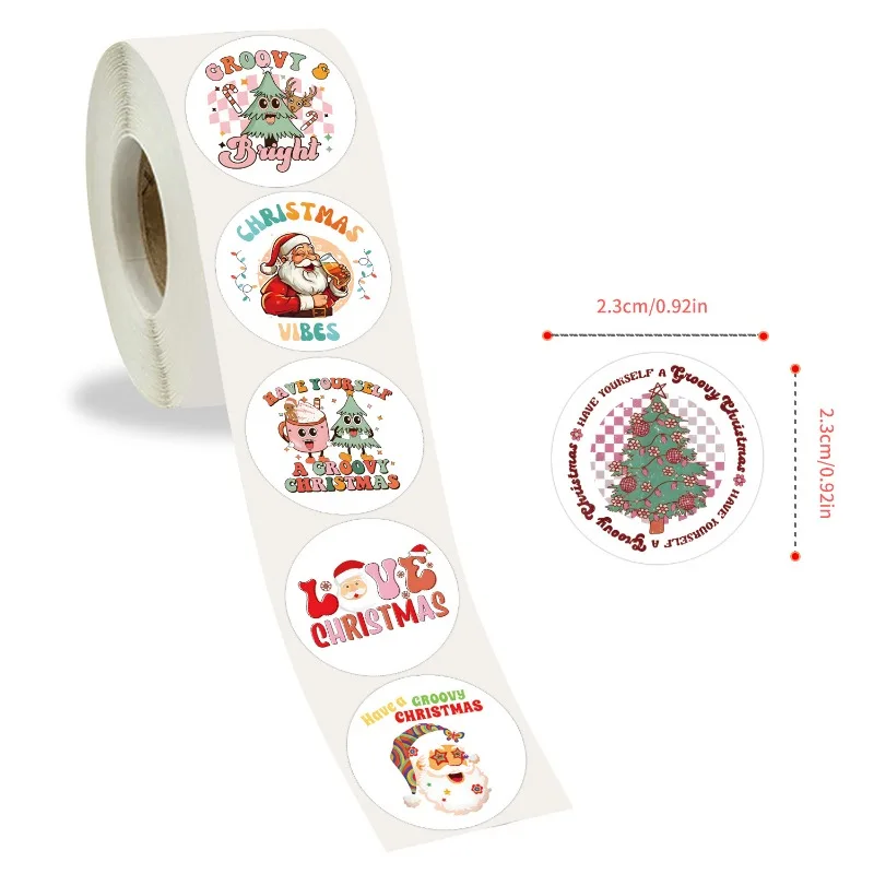 500pcs 만화 성격 크리스마스 크리 에이 티브 낙서 장식 스티커