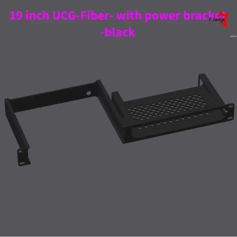 Tough hanging mount rig for UniFi UCG Fiber secures hardware with ventilated layout and tidy inner storage