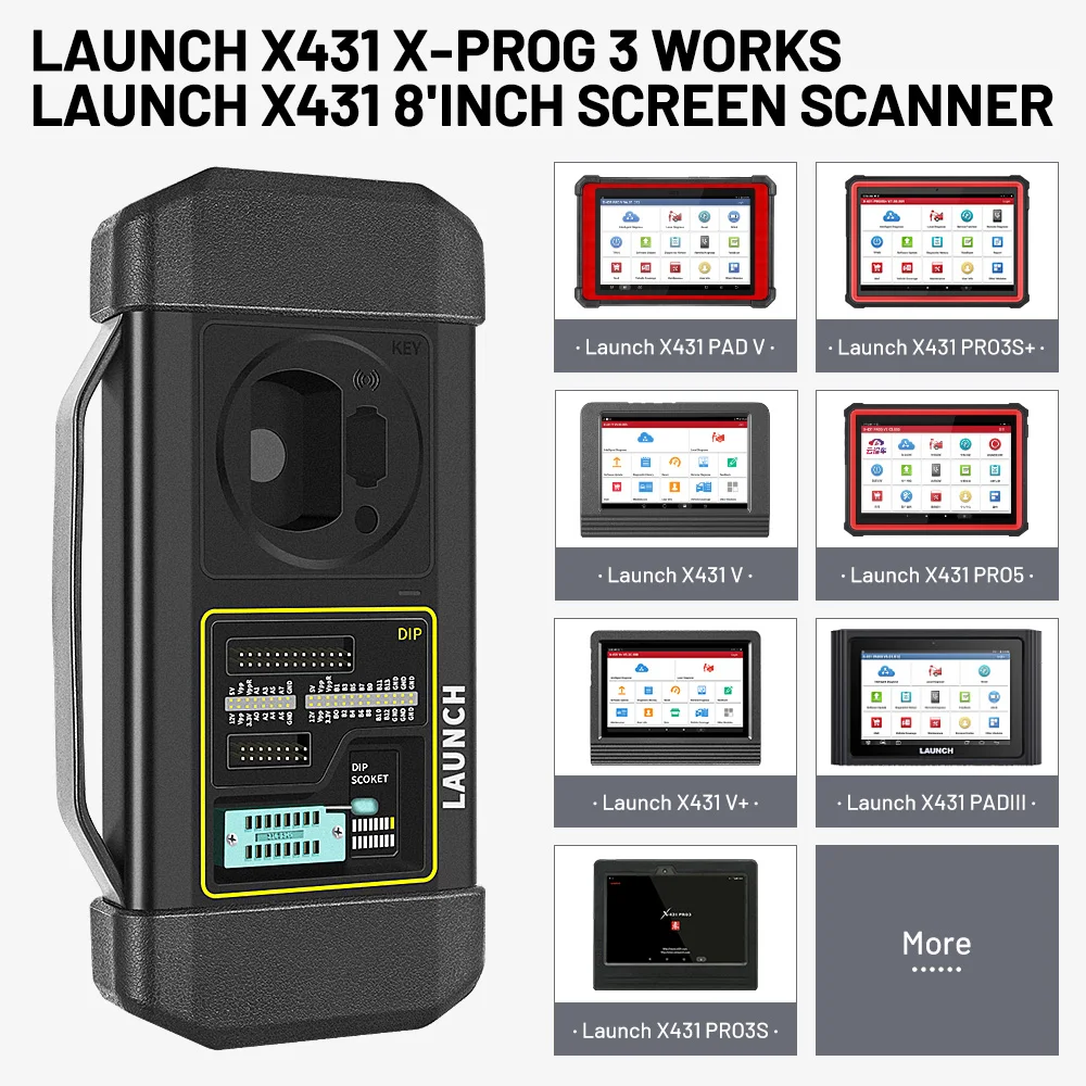 LAUNCH X431 X-PROG 3 Key Programming Immobilizer Programmer Car Key Programmer tool XPROG3 for X431 V PRO3S+ PAD V / VII xprog 3