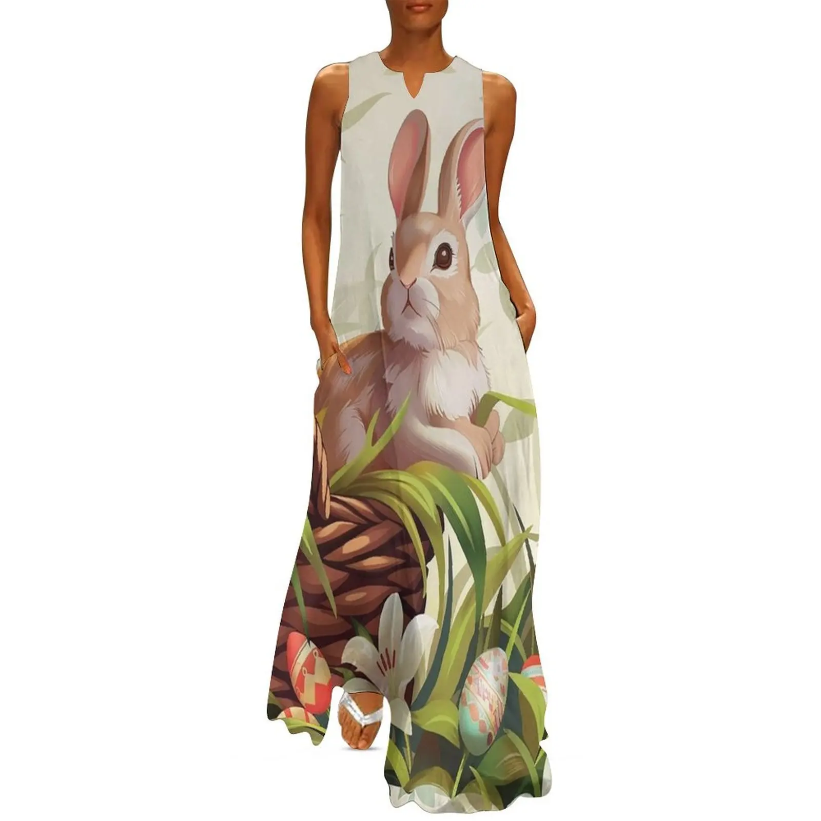 Enchanted Easter in the Woods Long Dress Clothing elegant guest wedding dress summer dresses ladies 2025