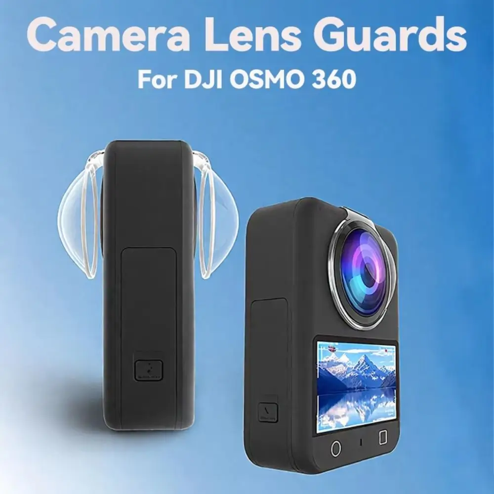 HD Lens Guards for DJI Osmo 360 Panoramic Camera Protector Cover Anti-Scratch Lens Protector for DJI OSMO 360 Camera Accessories