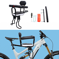 40KG Kids Front Bike Seat Child MTB Road Bicycle Safety Chair Baby Saddle Handrail