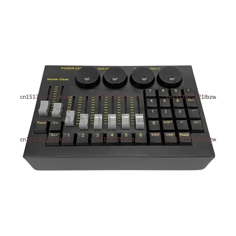 Mini Console Command Fader On PC Wing For Stage Effect Lighting Disco DJ Moving Head Controller