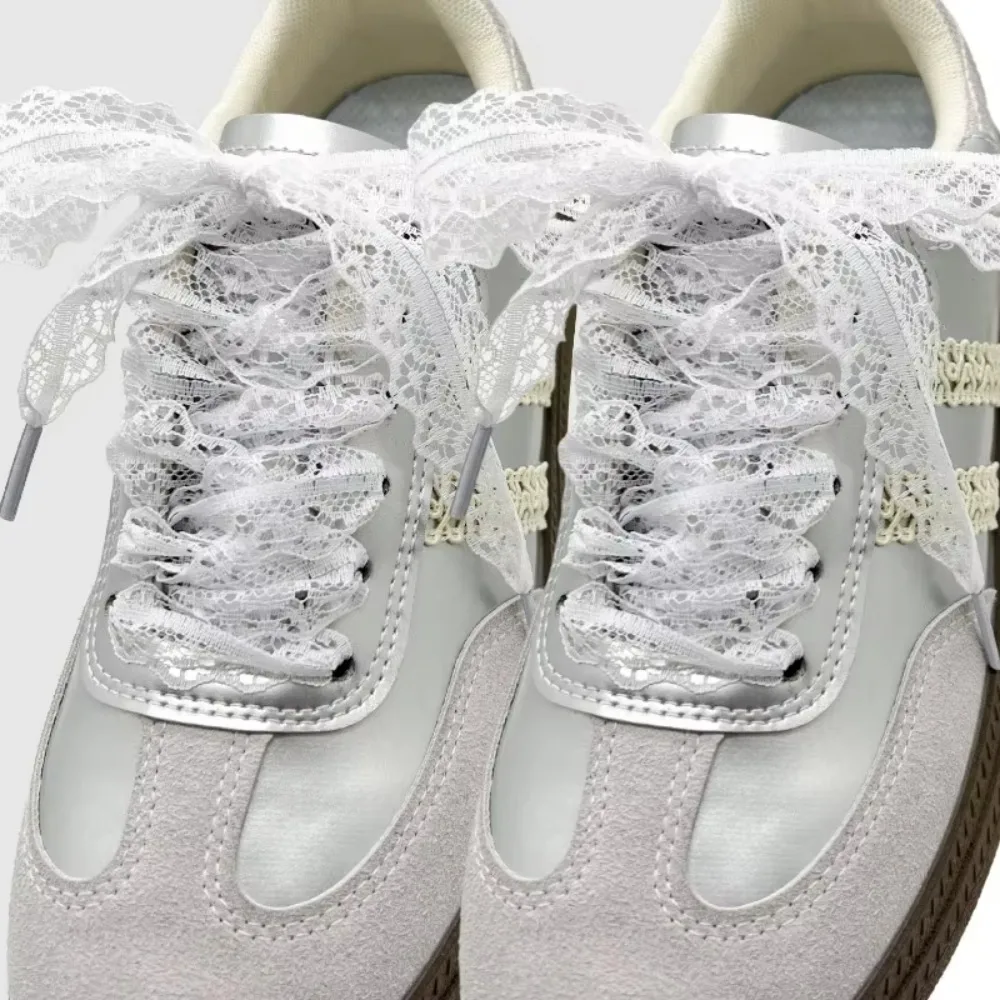 고품질 2CM 멋진 레이스 신발 끈 부드러운 신발 끈 교체 120cm 큰 신발 끈 신발 액세서리