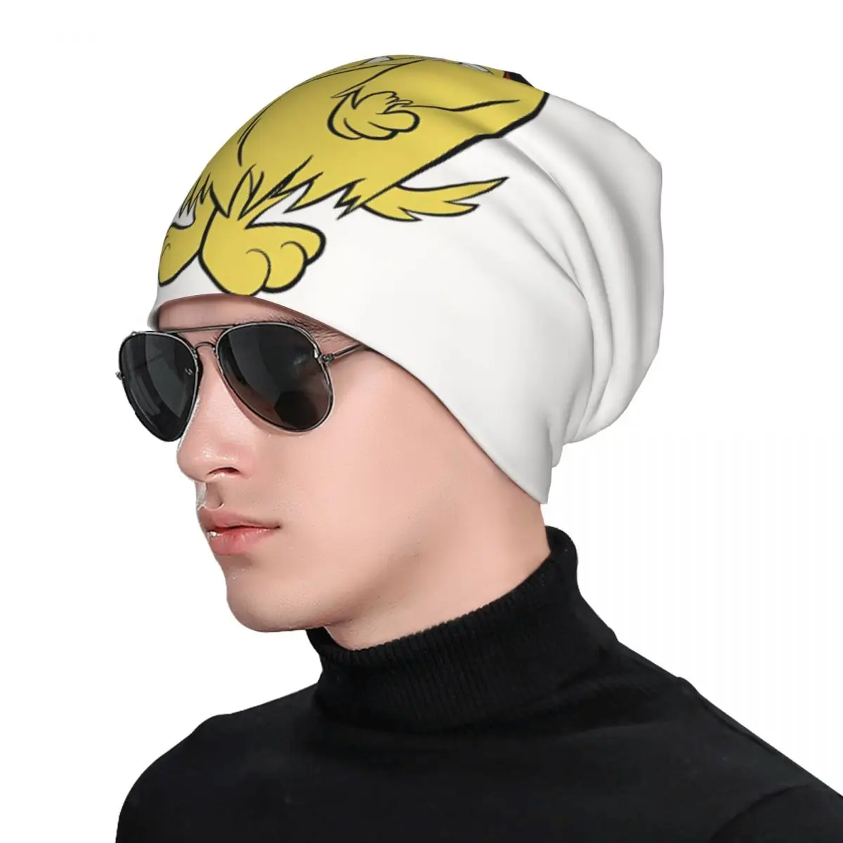 Wacky Races Hat Pullover Children Thin Warm Male Polyester Caps