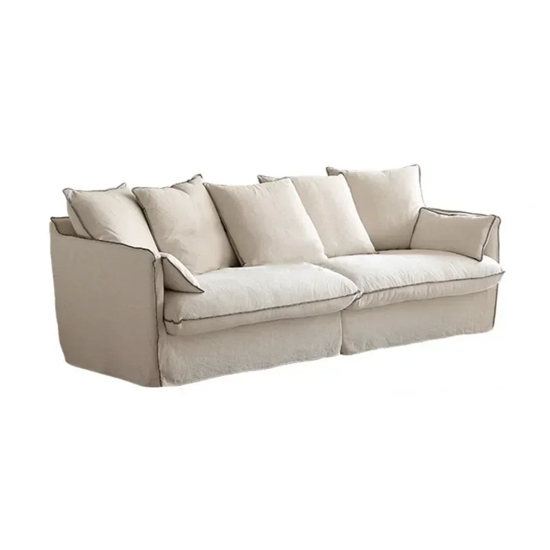 Bed and breakfast living room Small apartment Nordic simple removable and washable single and double three or four-person