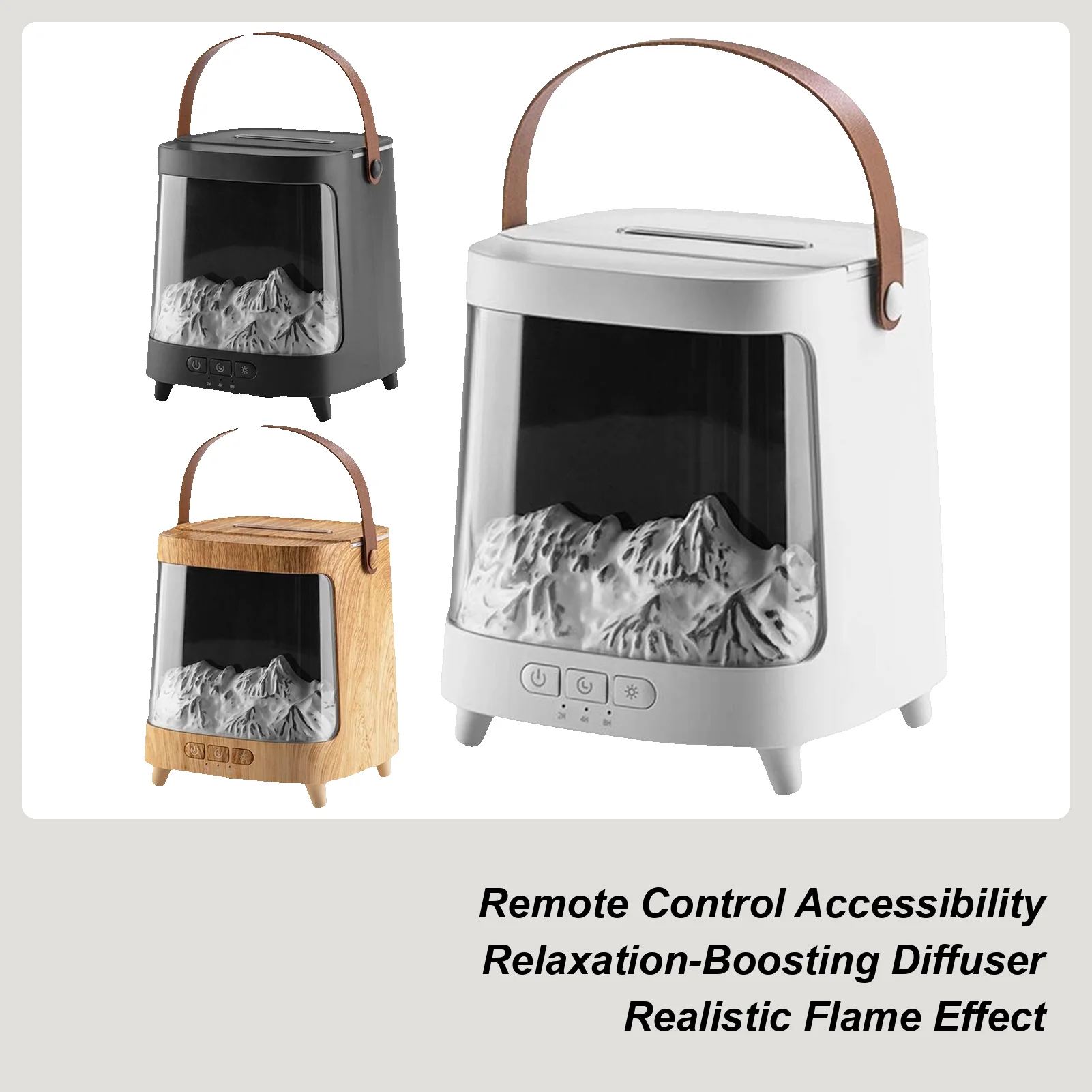 

Огнеувлажнитель воздуха, 7-цветный увлажнитель воздуха с светлым пламенем, умный ультра-тихий аппарат для ароматерапии, 200 мл, с таймером для рабочего стола в спальне