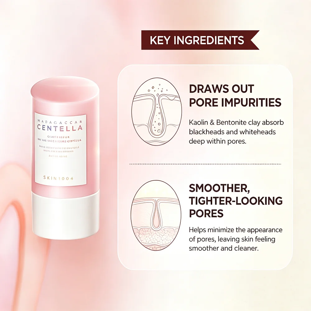 韓国産マダガスカルツボクサ毛穴引き締めクレイスティックマスク - Bentonite Clay Mask のレビューと価格