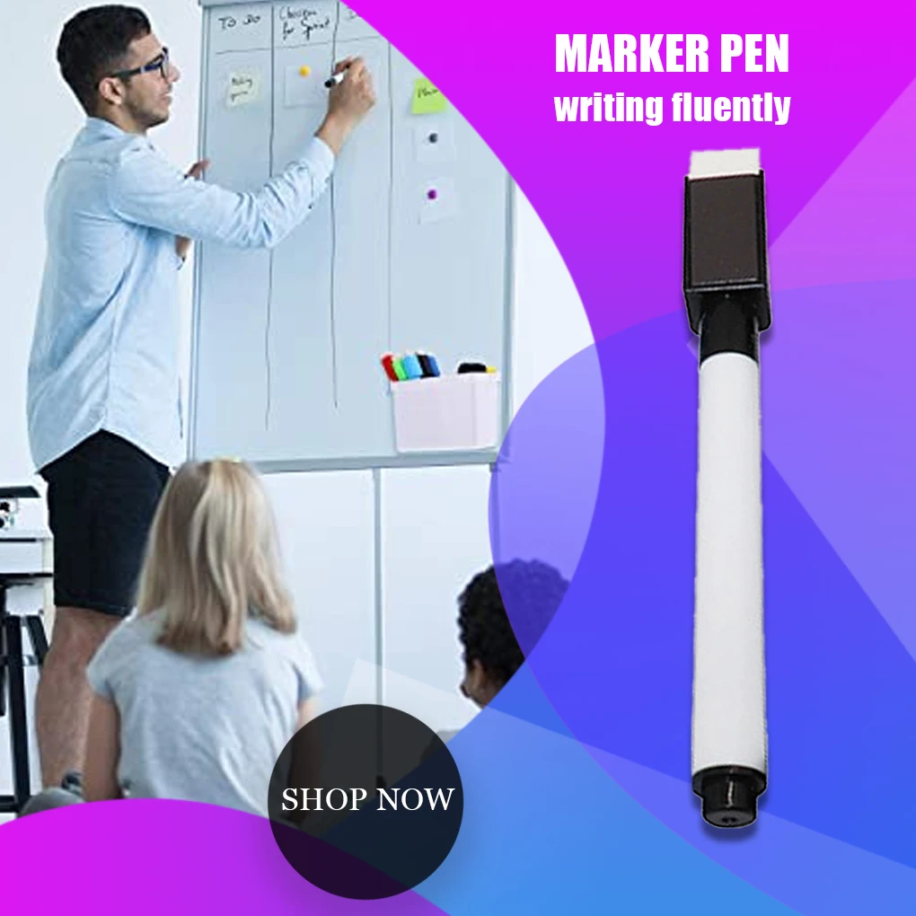 Dry Erase Markers Pens Convenient Erasable Drawing Tool Marking Tools
