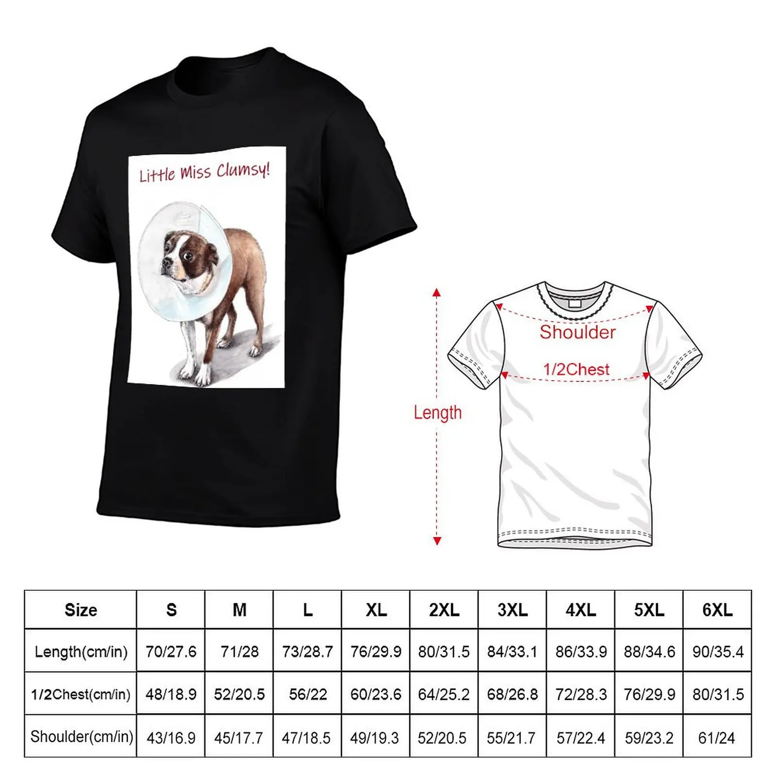Little Miss Clumsy! T-Shirt Casual Loose Fit Short Sleeve T-Shirt