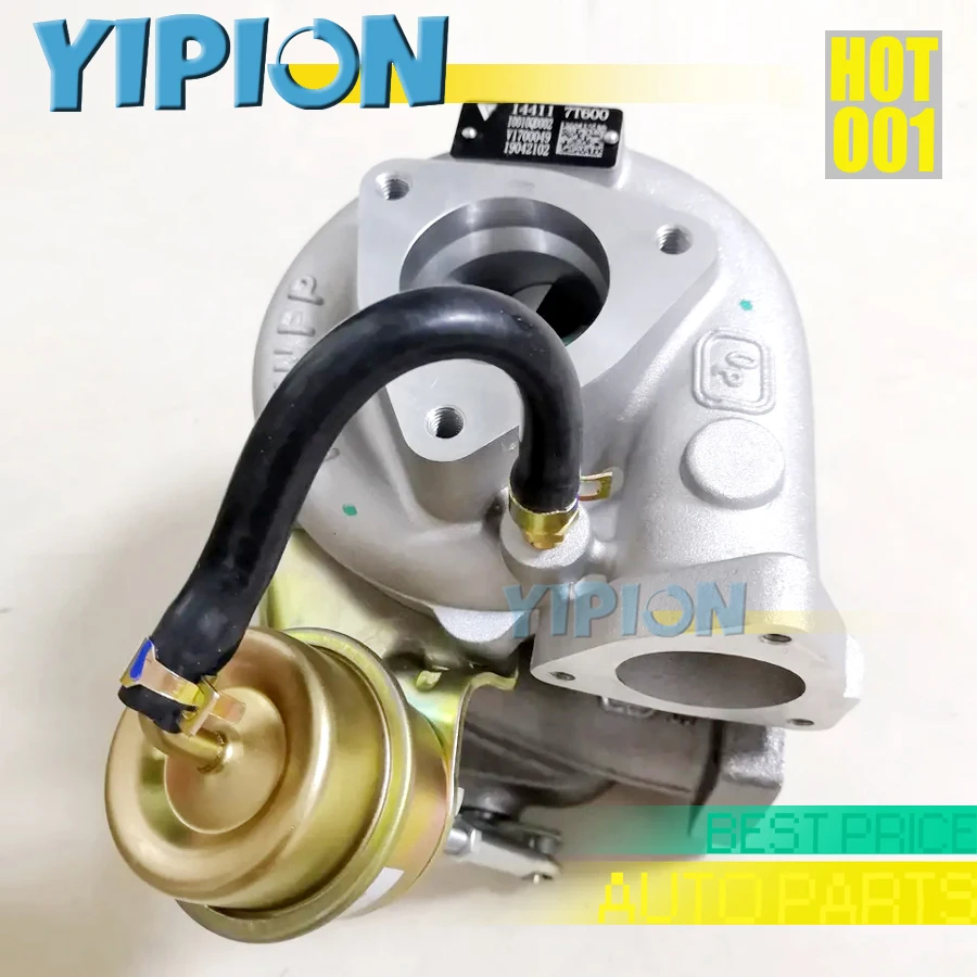 Turbocompresor Turbo TD27 TD04L para coche Nissan QD32 Navara Garrett 49377-02600 4937702600 14411-7T600 144117T600 14411-7T605