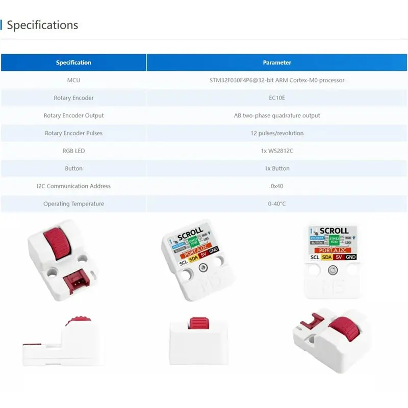 A08E-Scroll Unit Rotary Encoder Expansion Unit With Hollow Shaft Encoder(EC10E1220501)