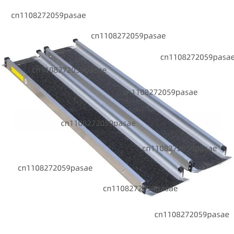 

6/8/10/12FT Wheelchair Ramp Aluminum Ramp Barrier-free Ramp Aluminum Ladder Climbing Ladder Retractable