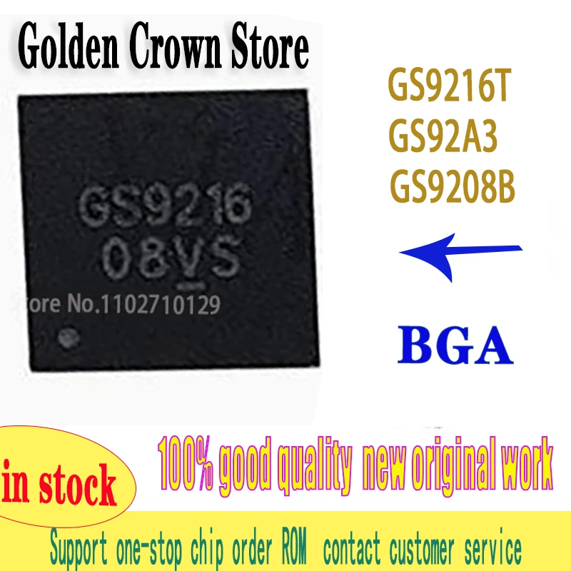 5pcs/lot  GS9208BQ3-R GS9208B GS9216TQ-R GS9216 GS92A3 Chipset work New original In Stock