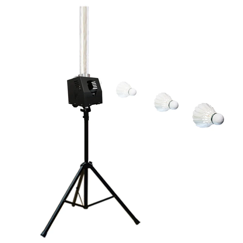 【HOT】SPT1000 Badminton Ball Machine Fully Automatic Training Device With Lifting Height 0-80cm Adjustable Remote Contro