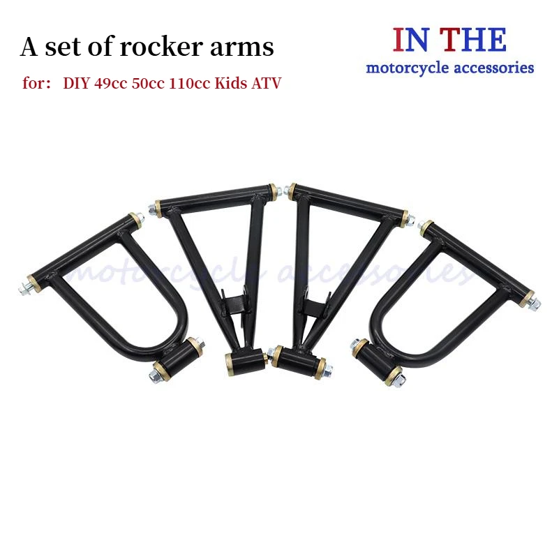 

1Set 285mm Front Suspension Swing Arm Upper/Lower A of DIY 49cc 50cc 110cc Kids ATV 4 Wheels Quad Bike Buggy Go Kart Parts