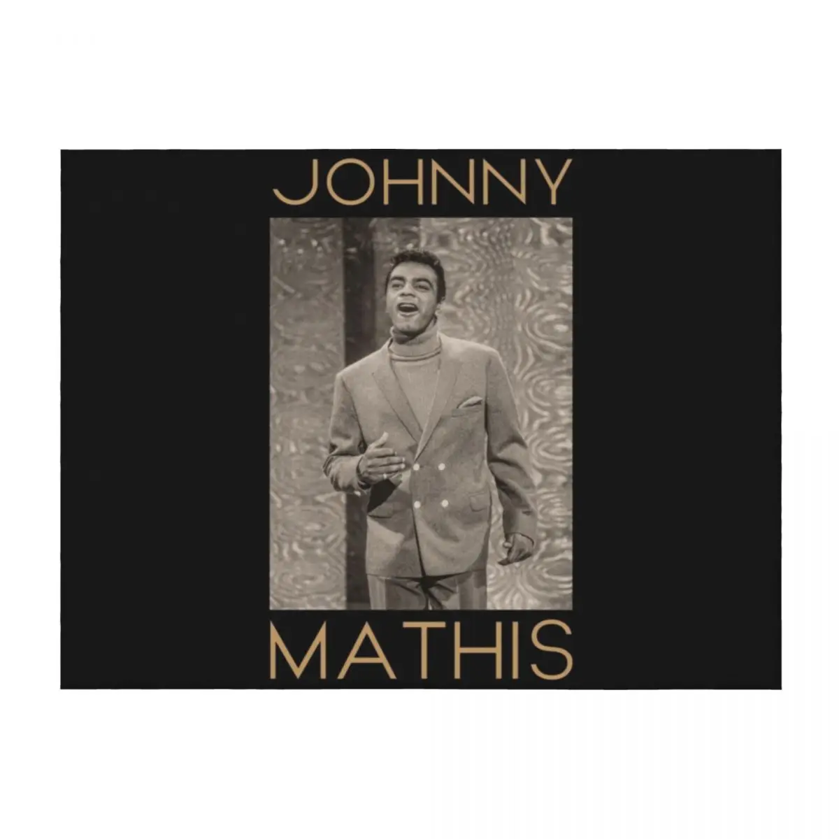 

Johnny Mathis Jazz Throw Blanket Blankets For Bed Multi-Purpose Quilt Bed linens Blankets