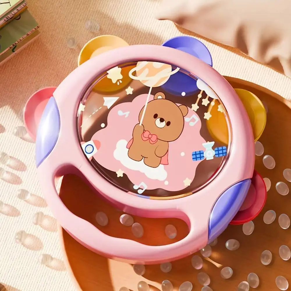 

Learning Baby Tambourines Hand Development Clapping Drum Hand-held Drums Interactive Cute Cartoon Percussion Sound