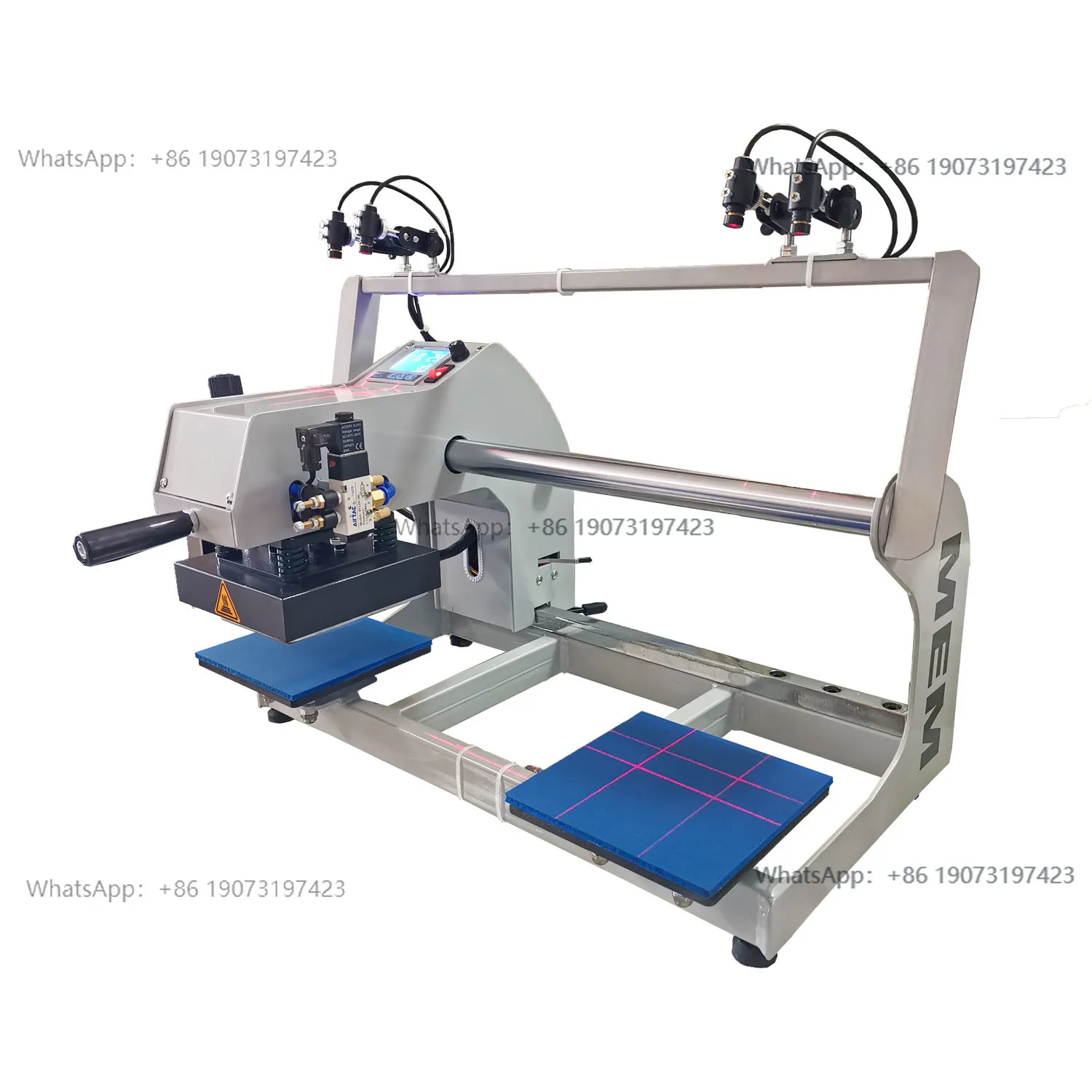 CE RoHS MEM 15*15 cm Heat Press Machine Label Pres Sublimation Heat Transfer Machine