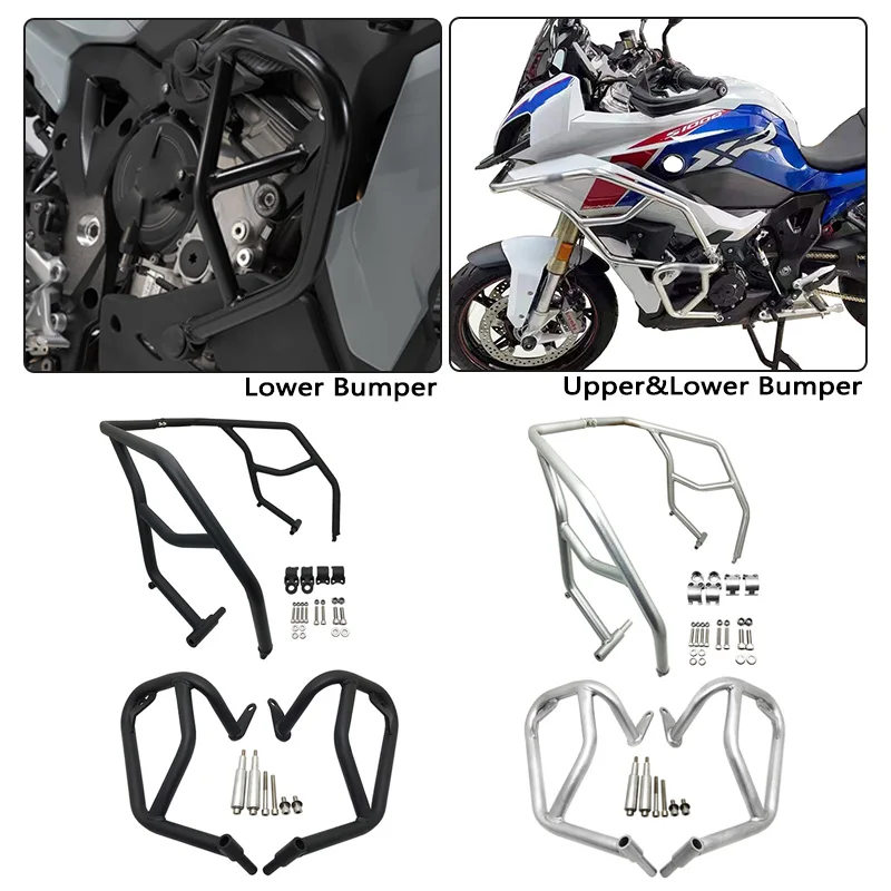 

Steel Motorcycle Highway Engine Guard Bumper Crash Bars Fit For BMW S1000XR S1000 XR S 1000XR 2019-2022 2020 2021