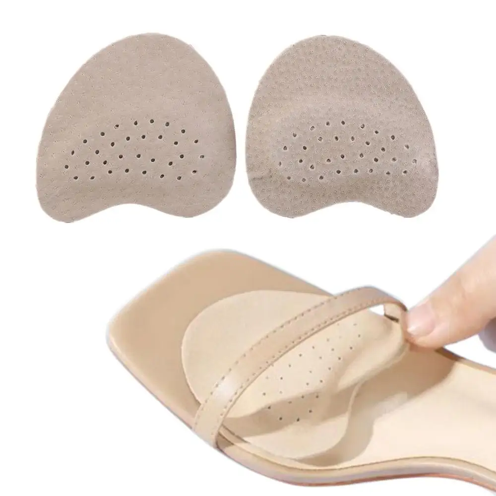 

High Heel Shoes Comfort Padding Support Forefoot Orthopedic Leather Massage Insoles Foot Arch Pad Heels Patch Forefoot Pads