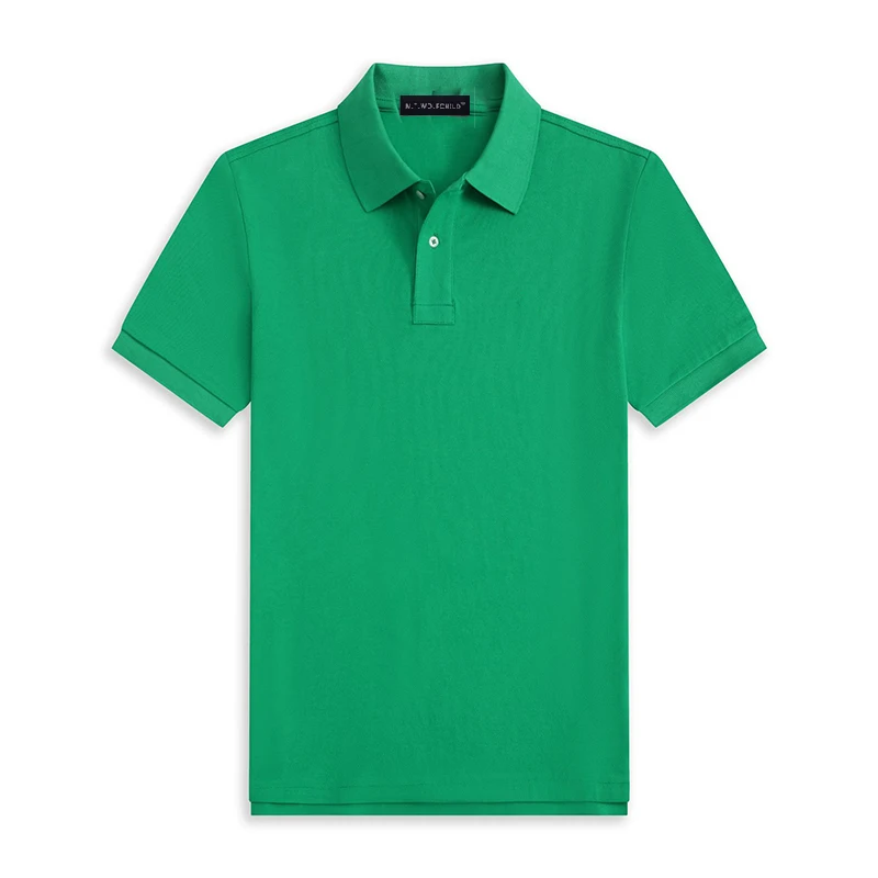 High Quality 100% Cotton Summer New Men Polo Shirts Short Sleeve Lapel Sportswear Hommes Polos Shirt Fashion Male Clothes Tops